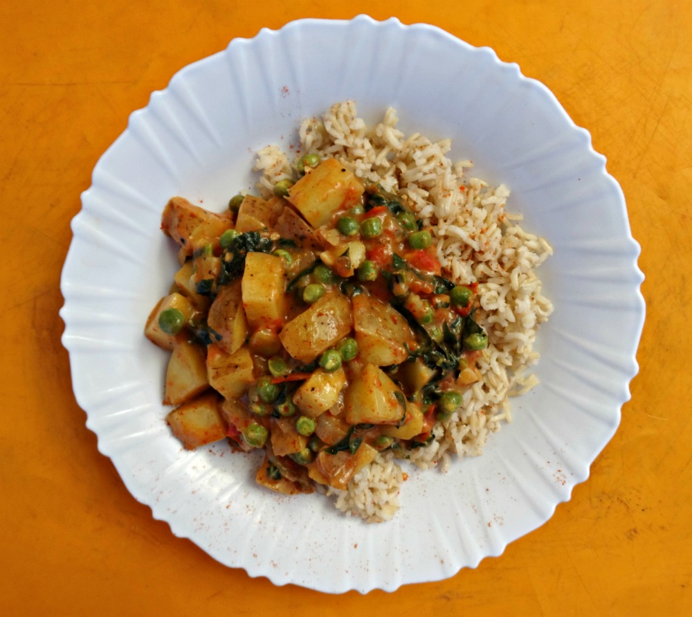 Nourishing Potato Curry w/ Kale [Vegan, GF, DF] - Life in Bloom Nutrition